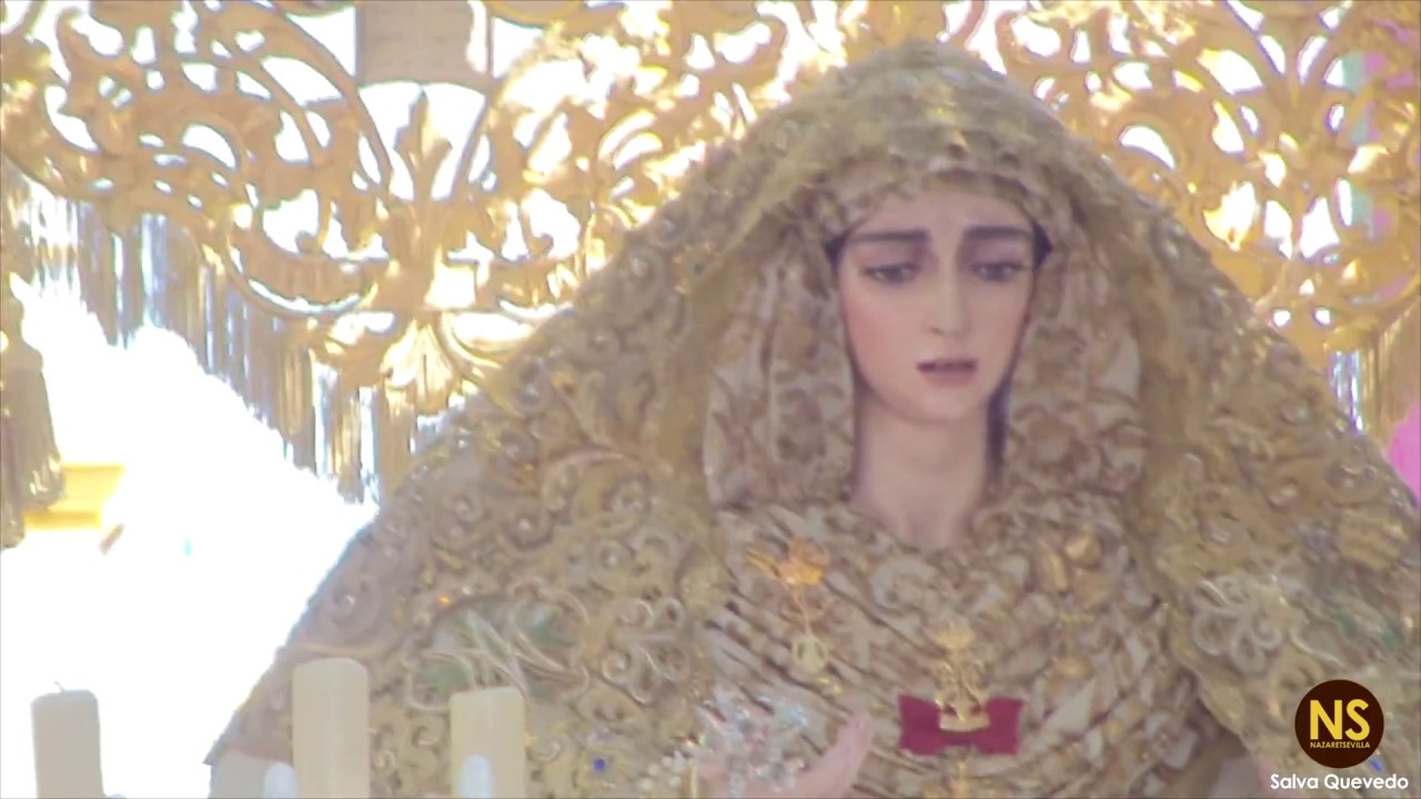 Salida completa de la Virgen de la Salud. Traslado para su coronación. Sevilla, octubre 2017
