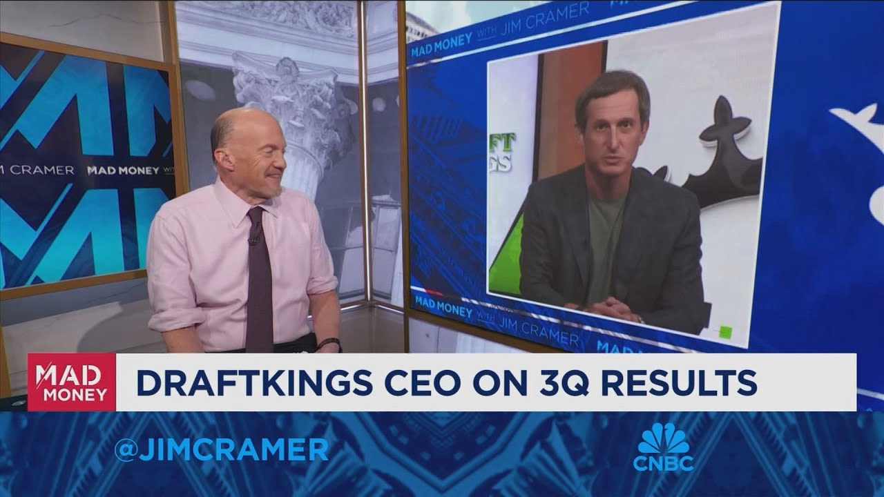 DraftKings CEO Jason Robins goes one-on-one with Jim Cramer