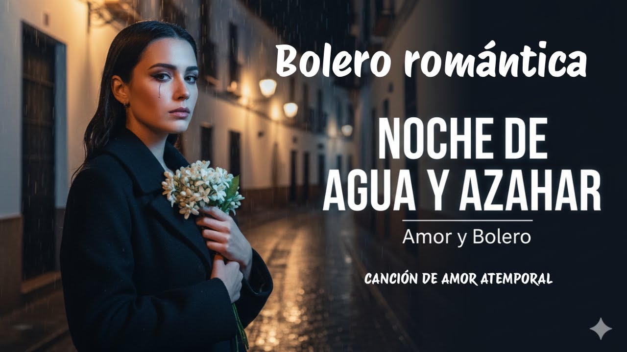 Noche de Agua y Azahar (Bolero Romántico) | Canción de Desamor y Nostalgia – Amor y Bolero