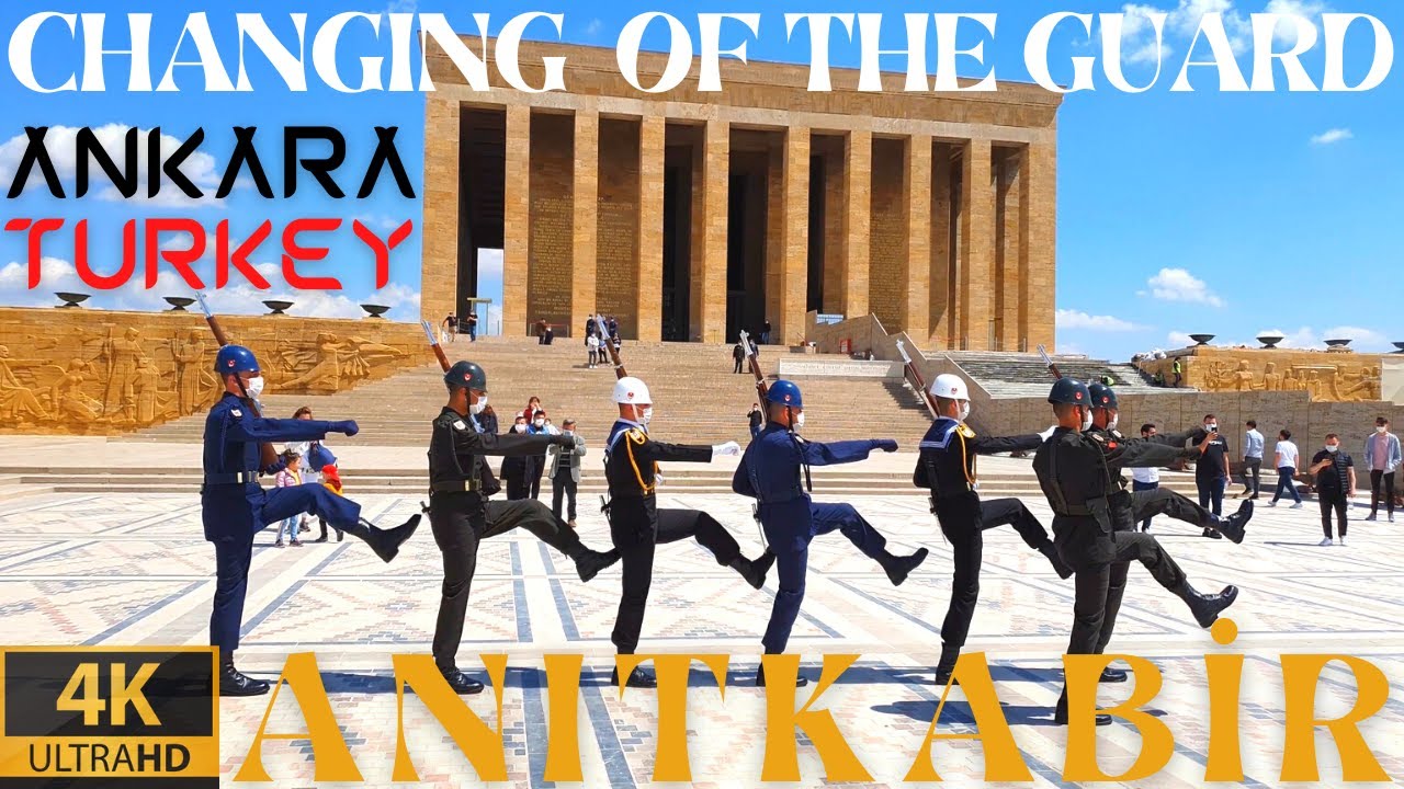 Changing of the Guard 4K Anıtkabir | Anıtkabir Nöbet Değişimi 4K | Anıtkabir Tüyler Ürperten Asker