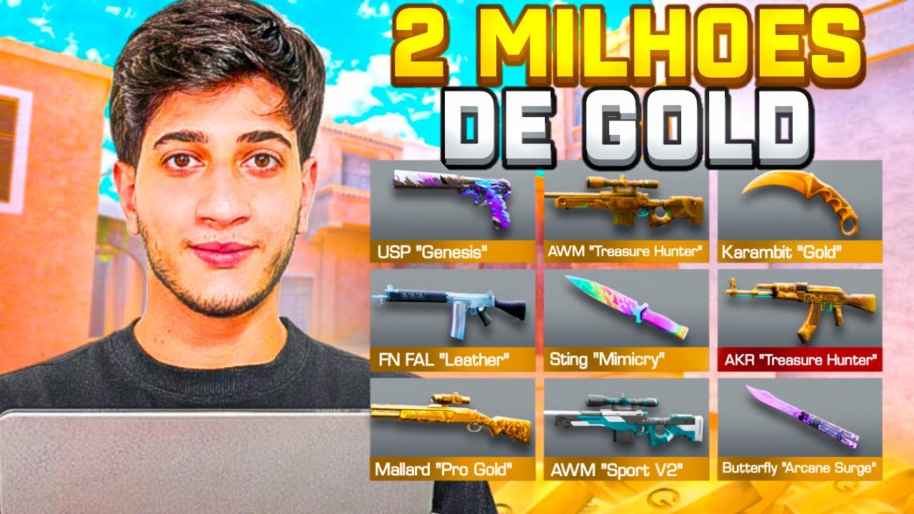 ESSE É O INVENTARIO MAIS CARO DO BRASIL, AVALIADO EM 2 MILHÕES DE GOLD (R$ 100.000 Reais) STANDOFF2