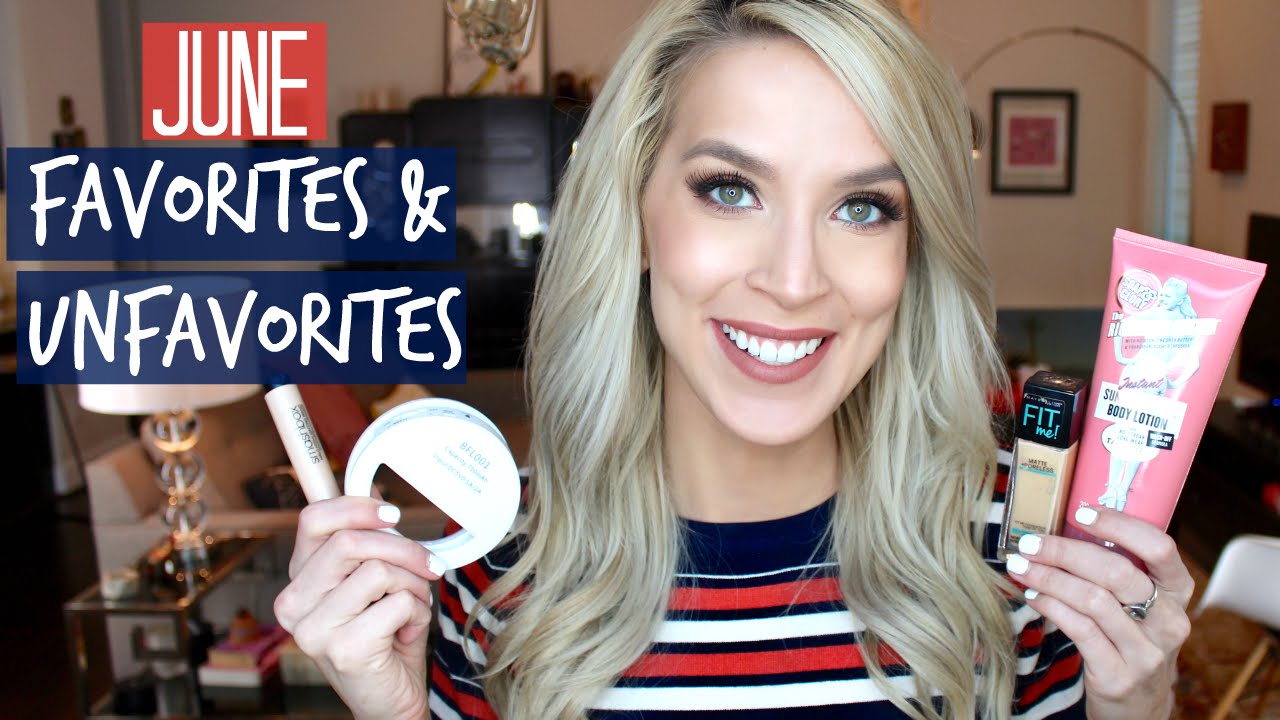 June Favorites + UNfavorites Review | Makeup, Ring Light, Music | LeighAnnSays