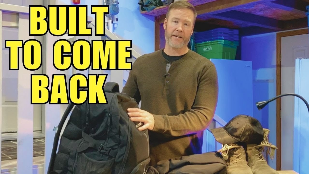 Urban Survival Go Bag - Built for Quiet Re Supply, Not Bugging Out