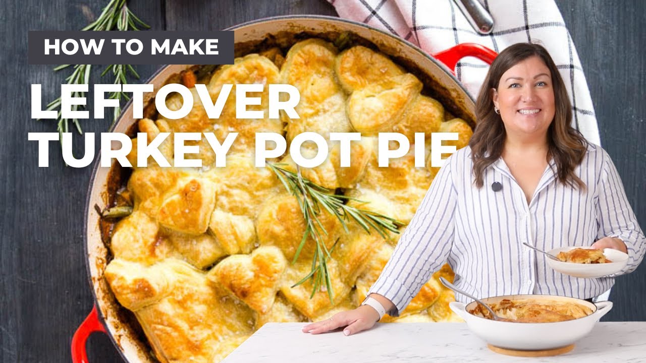 Пирог с остатками индейки — лучшая классическая еда для души!🦃