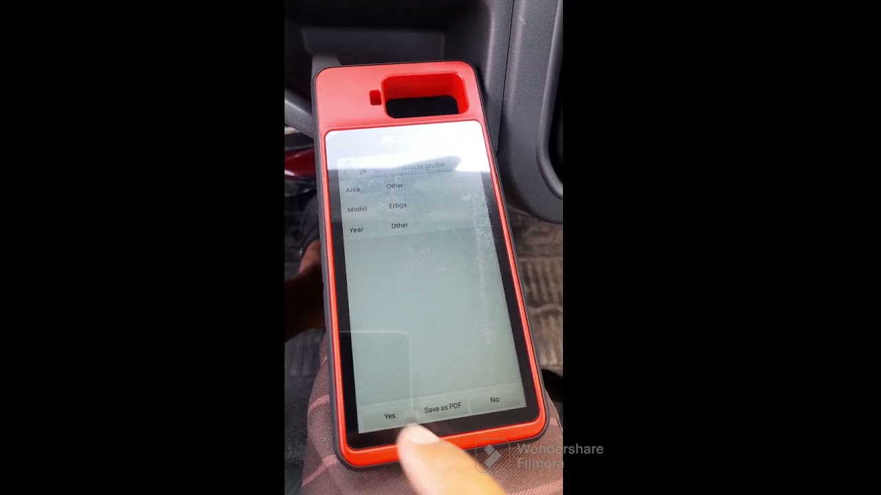 cara duplikat kunci suzuki all new cary dengan autel km100
