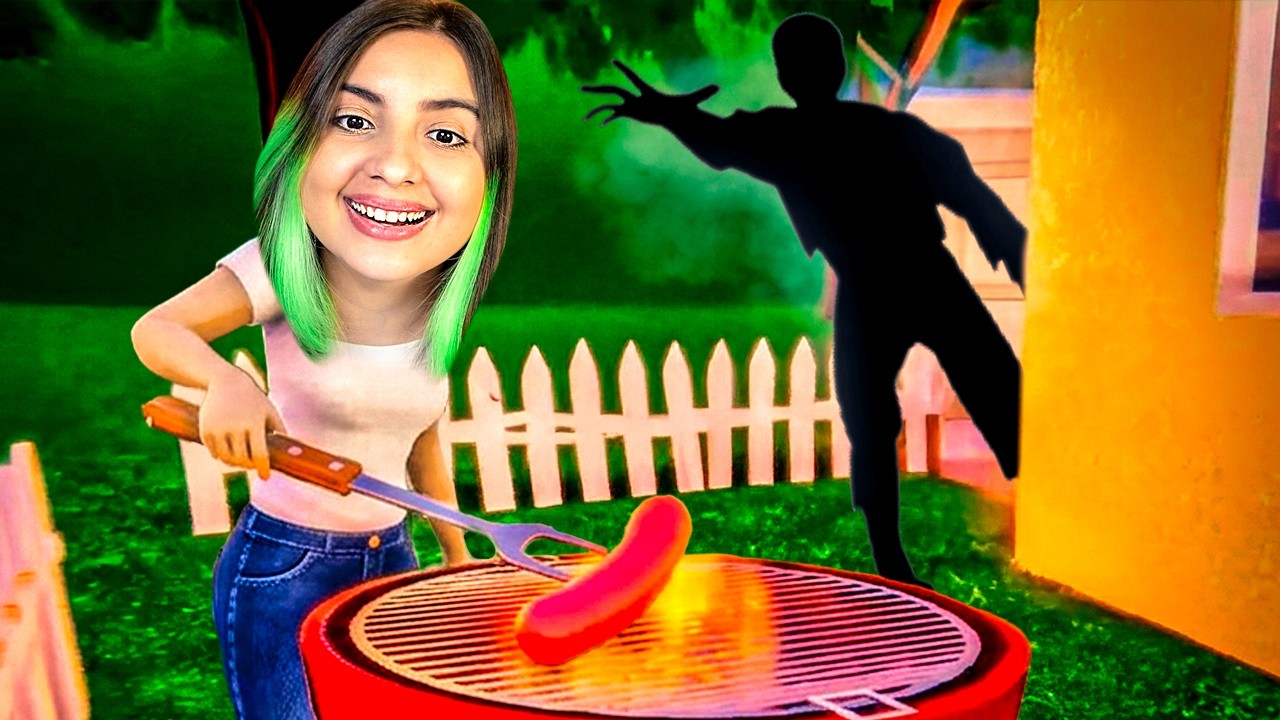 ACHEI QUE ERA JOGO BOBO DE COZINHAR SALSICHA MAS... O QUE É ISSO ATRAS DE MIM??