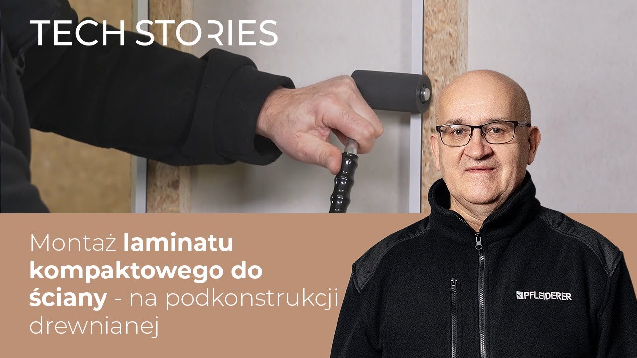 Montaż ścianki przyblatowej z laminatu kompaktowego - podkonstrukcja drewniana #techstories 32