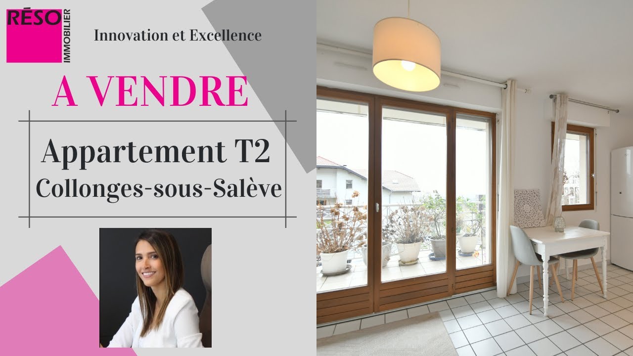 RESO IMMOBILIER - T2 EN EXCLUSIVITE A COLLONGES SOUS SALEVE