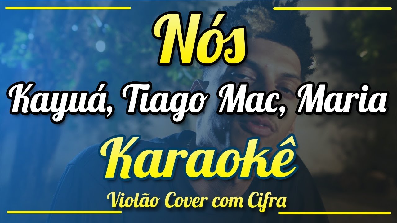 Nós, Poesia Acústica 2 Spin Off - Karaokê ( Violão cover com cifra )