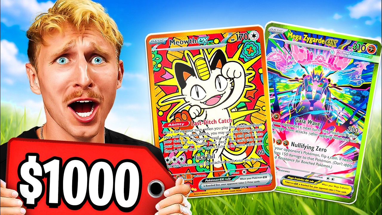 I Spent $1000 on Perfect Order! (NEW Pokemon Set)