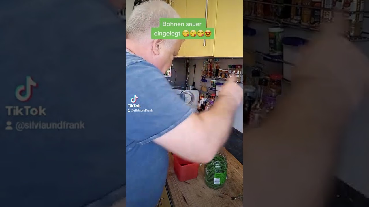 Bohnen sauer eingelegt 😋😋😋😋😋