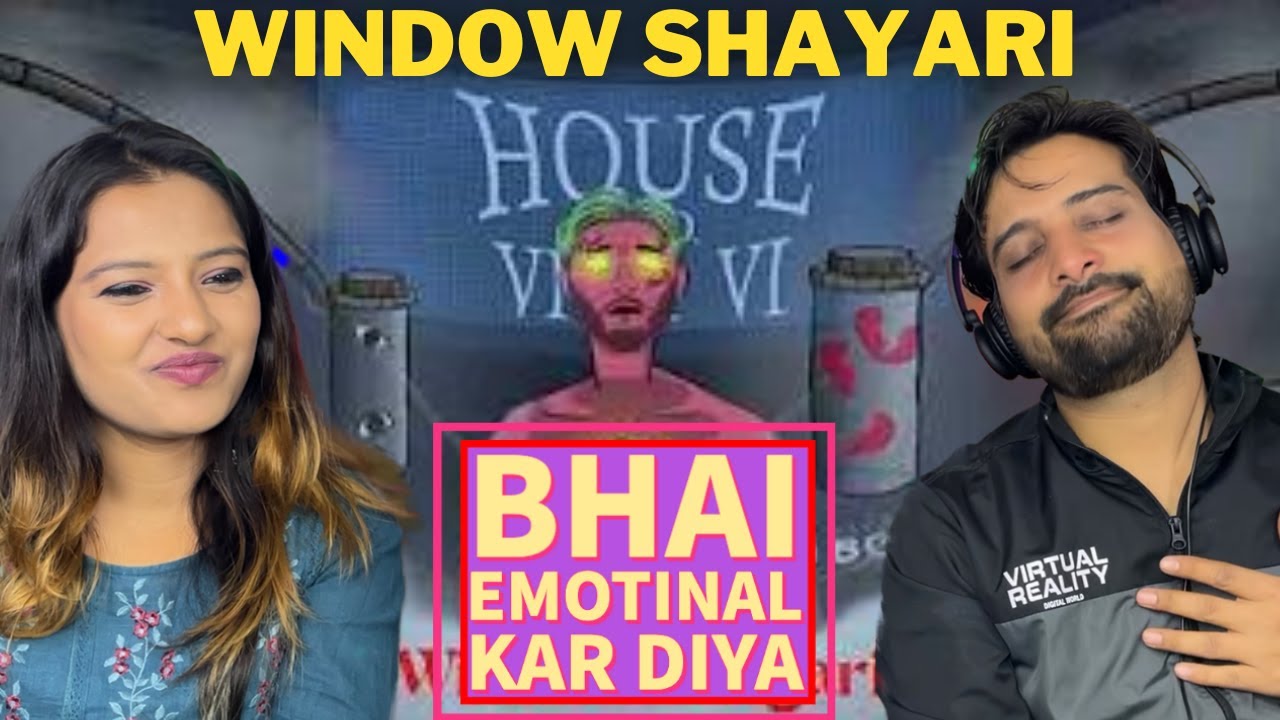 MC INSANE | WINDOW SHAYARI | HOUSE NO 666 | REACTION | Funkie Couple Vlogs