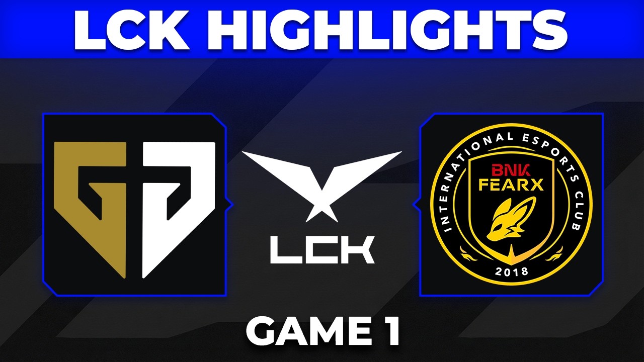 GEN vs BFX Higlights Game 1 | LCK GRAND FINALS 2026 LCK CUP | Gen.G vs BNK FEARX