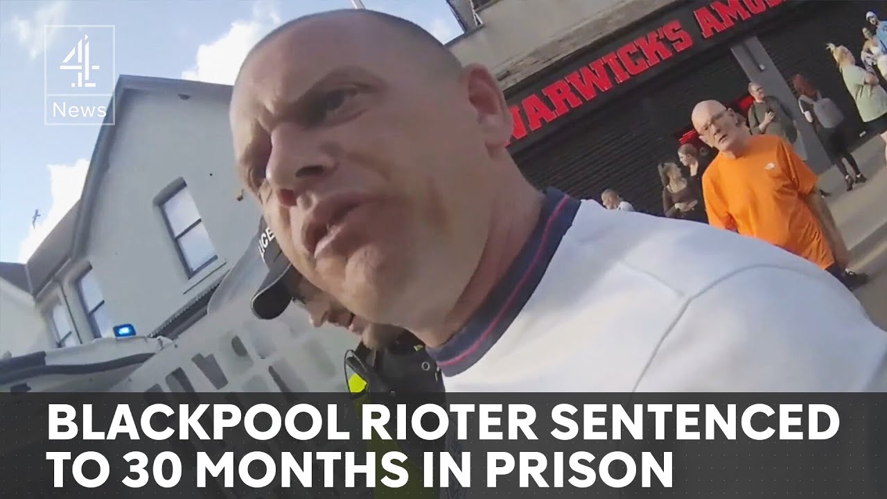 A Blackpool riots &lsquo;leader&rsquo; jailed for 2.5 years