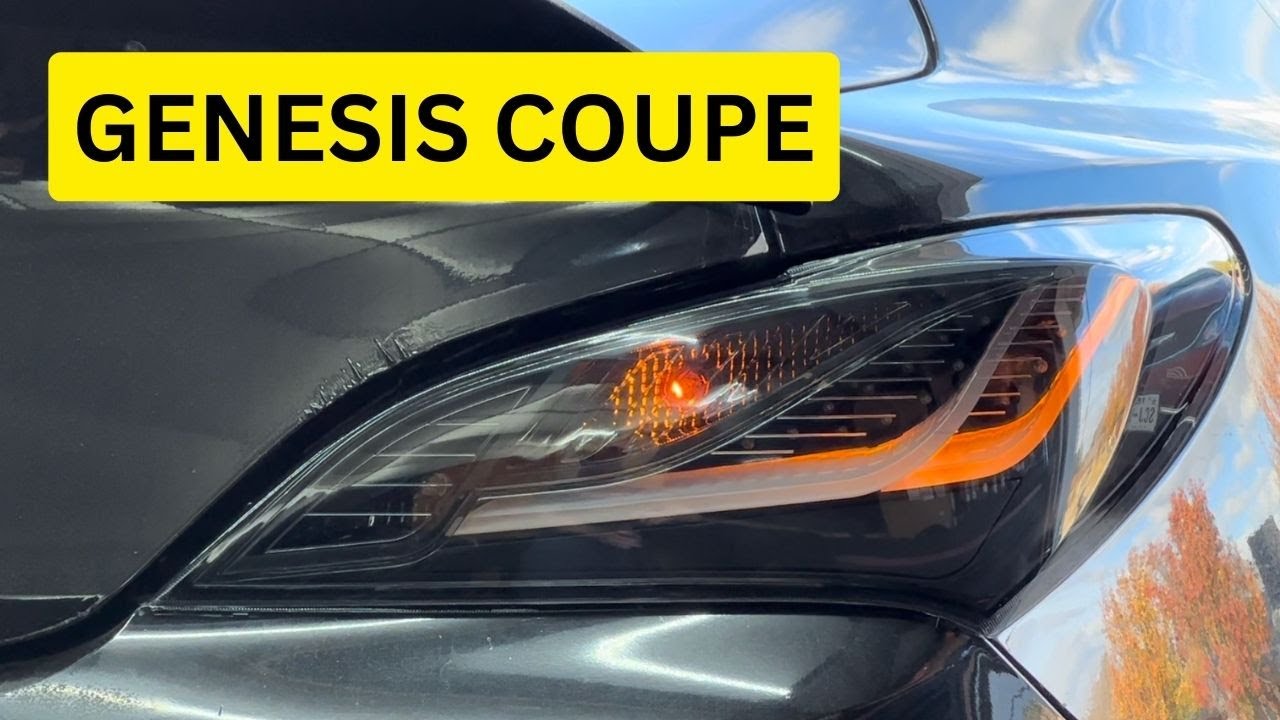 Building Custom GENESIS COUPE sequential tail lights