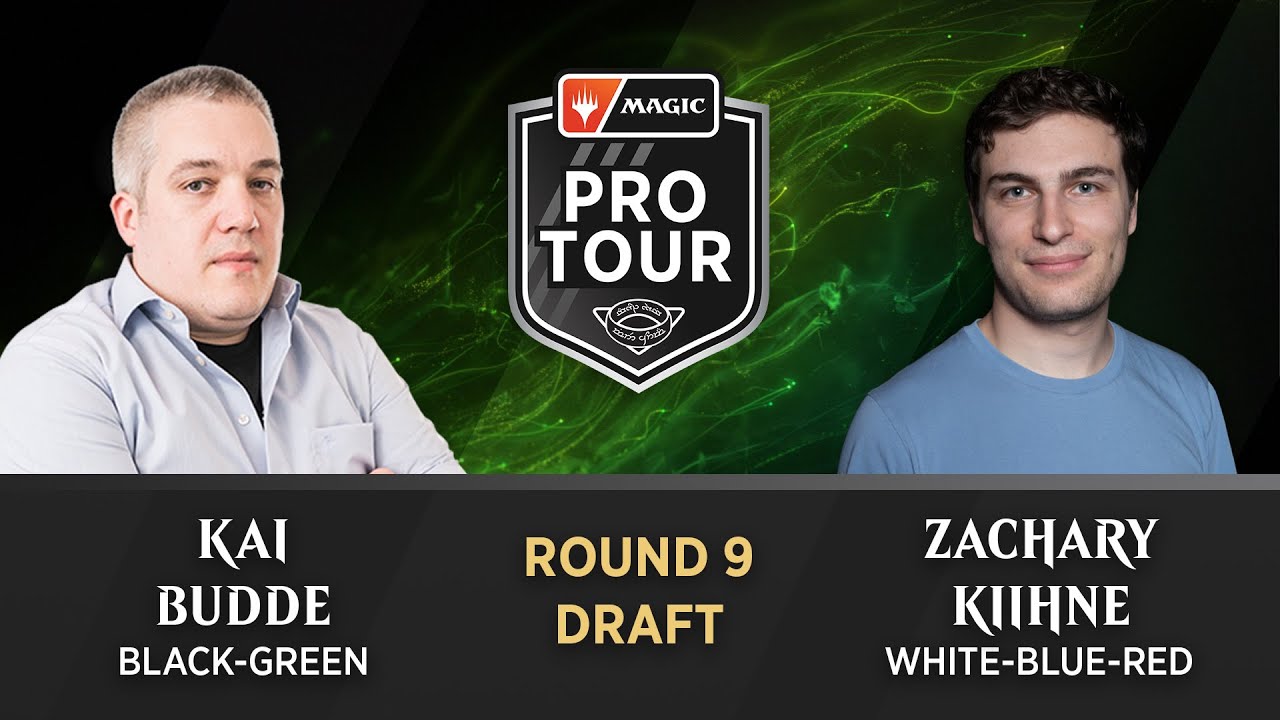 Kai Budde vs. Zachary Kiihne| Round 9 | Pro Tour The Lord of The Rings