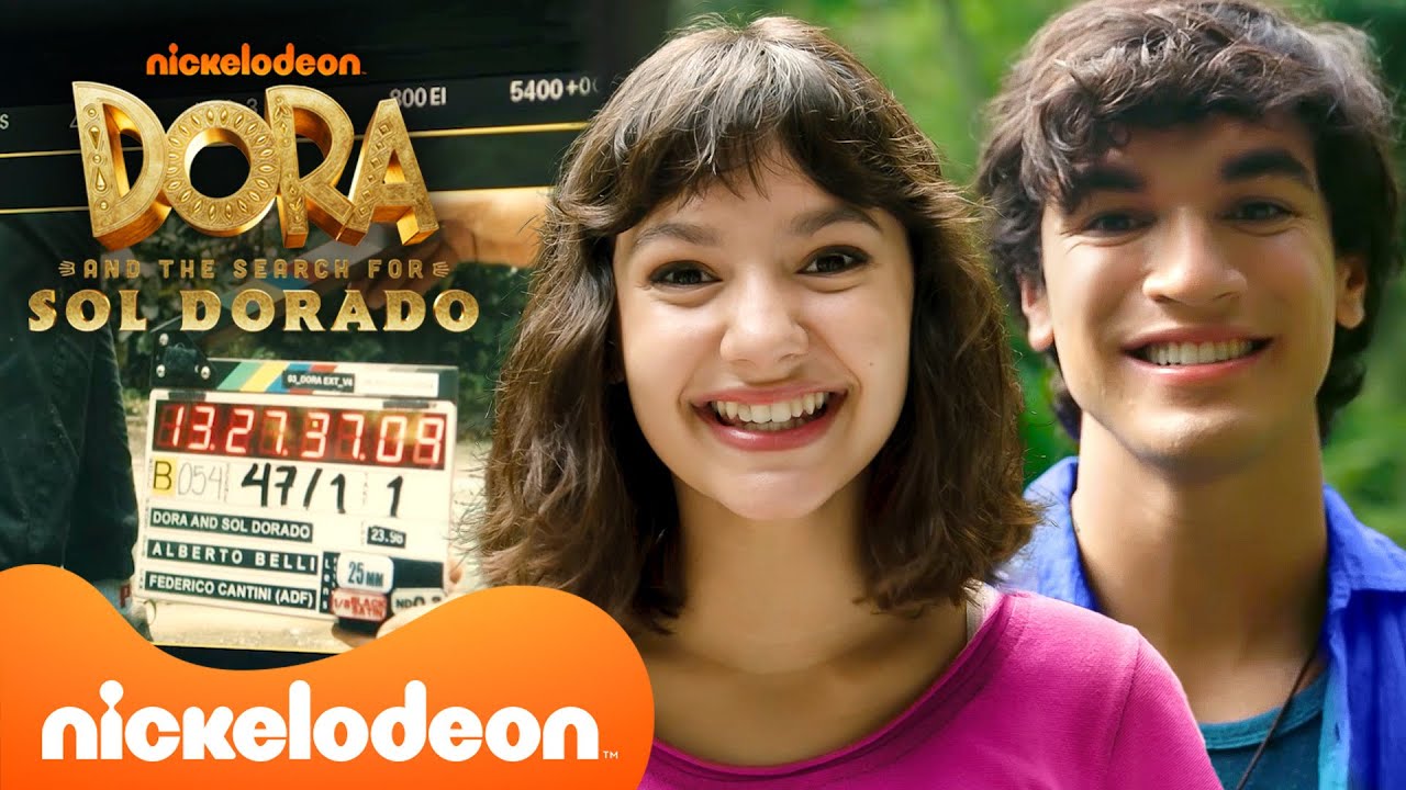 The Cast of Dora and the Search for Sol Dorado Explore the Colombian Rain Forest! | Nickelodeon UK