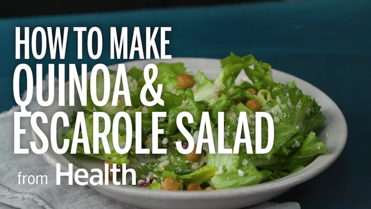How to Make Mediterranean Quinoa and Escarole Salad | Health