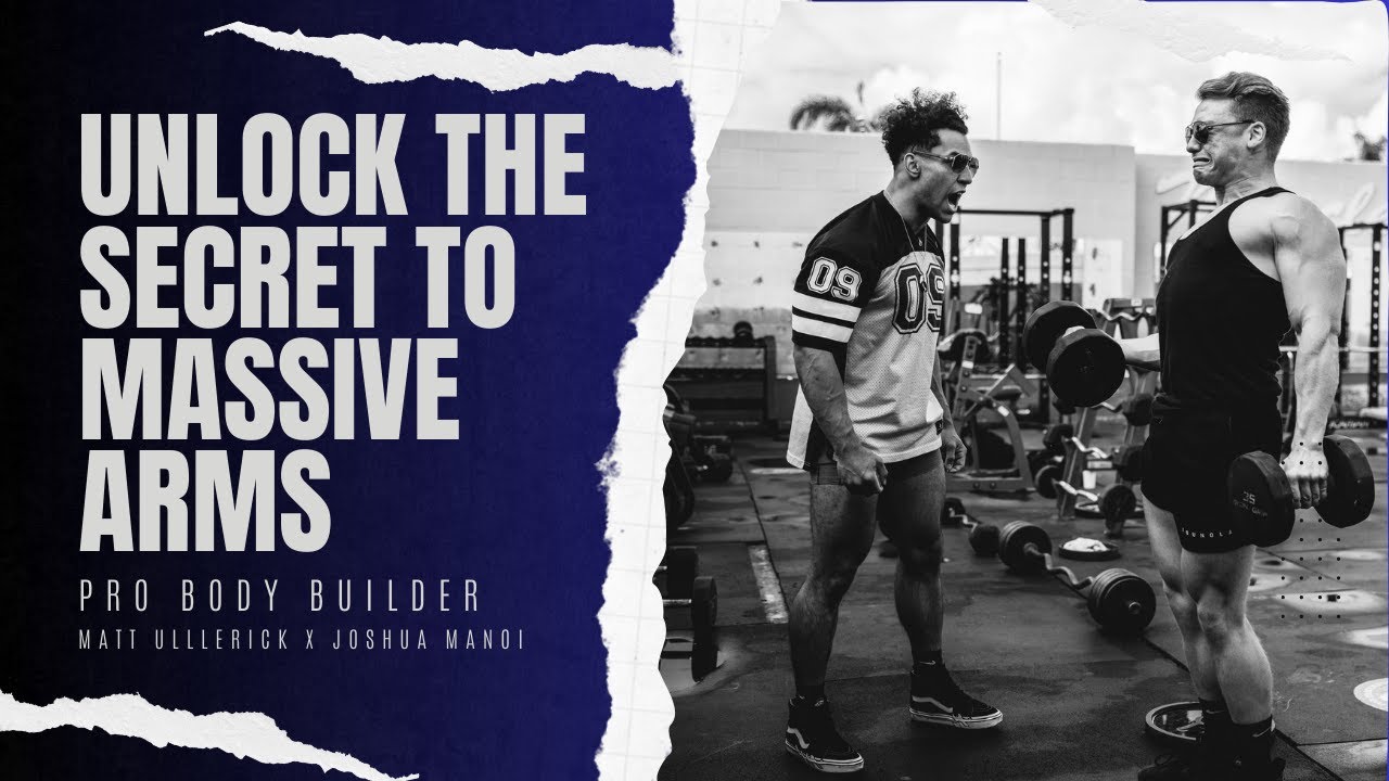 Unlock the Secret to Massive Arms with Joshua Manoi