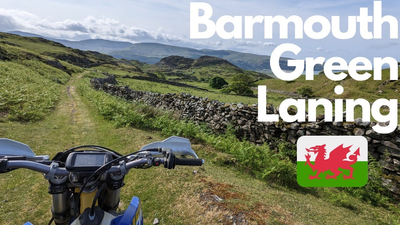 Barmouth Green Laning - TE300 Husaberg - KTM EXC - Trail Riding Snowdonia - TRF - Enduro