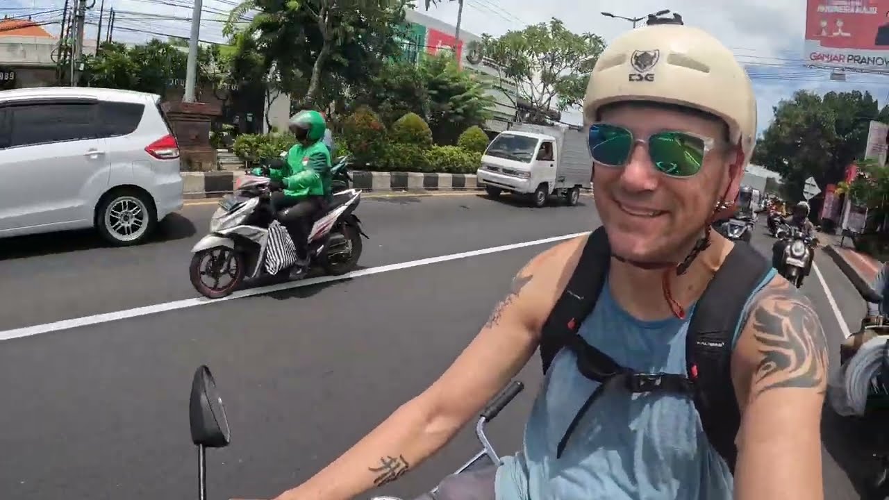 Riding BMX in Bali Dec 2023