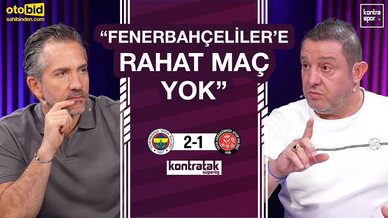 🔴 CANLI | Fenerbah&ccedil;e - F. Karag&uuml;mr&uuml;k Ma&ccedil; Sonu | Nihat Kahveci, Nebil Evren | Kontratak S&uuml;per Lig