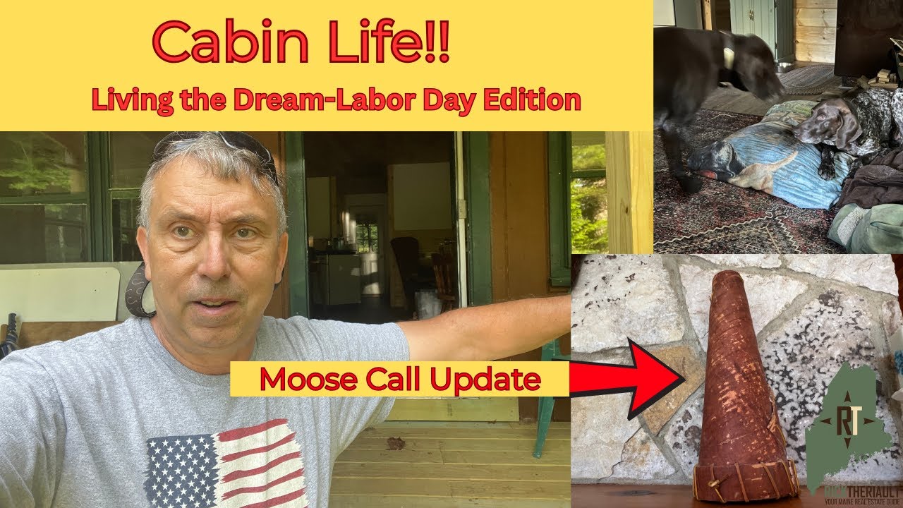 Off-Grid Cabin Life: Projects, Dogs, and a Moose Call