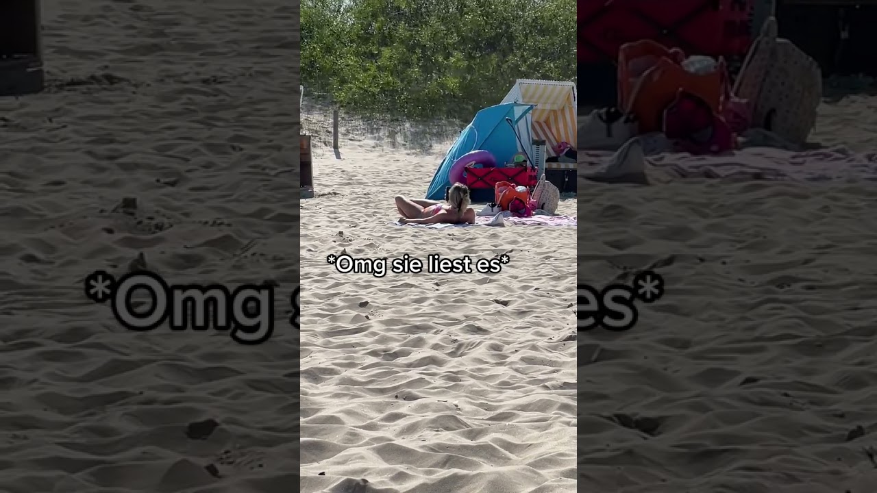 Prank an Freundin am Strand 😂 *gescheitert* | StineundMarc