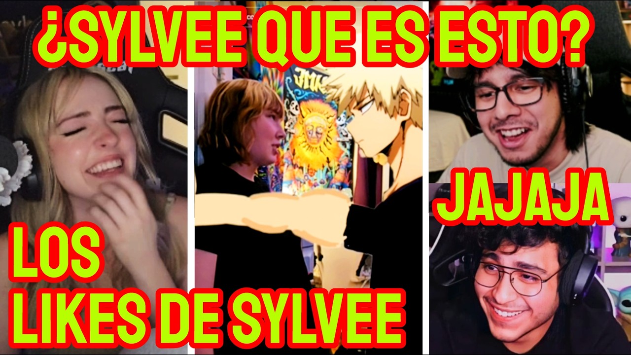 Sylvee le enseña a Aquino, Duxo y Soarinng sus likes de TikTok
