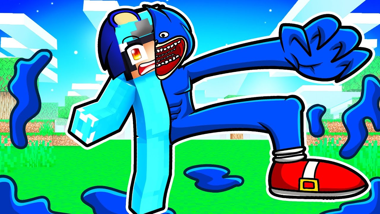 Surviving SHIN SONIC INFECTION in Minecraft!