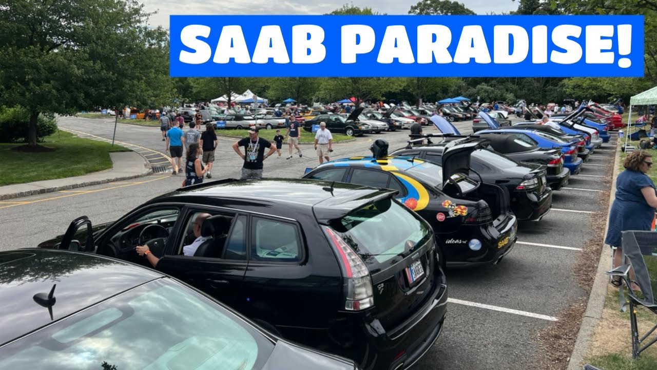 Saab Owners Convention 2025 - Ridealongs, One of Kind Cars, and More! (Part 2)