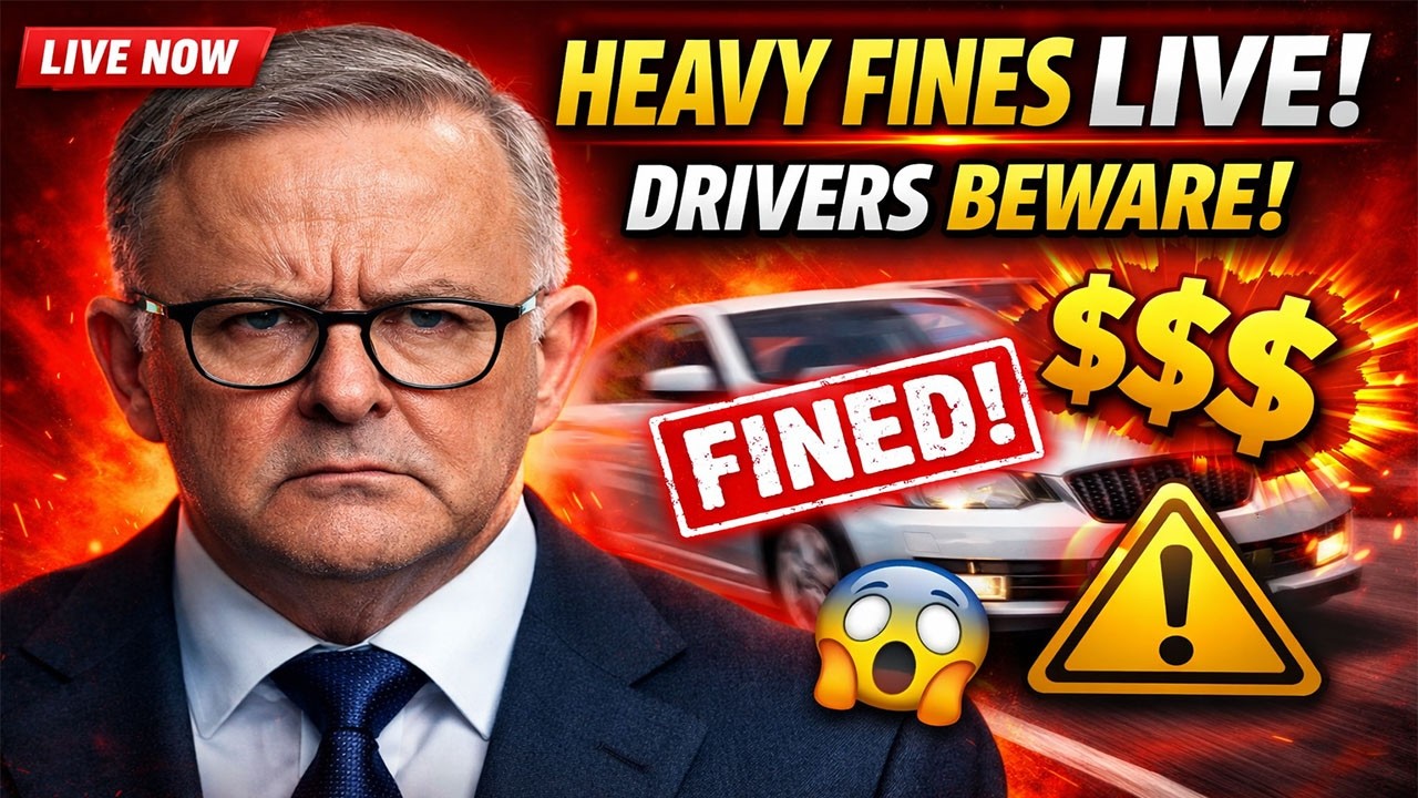 Aussie Driver Warning &mdash; Strict Traffic Fines Begin &mdash; Road Law Update