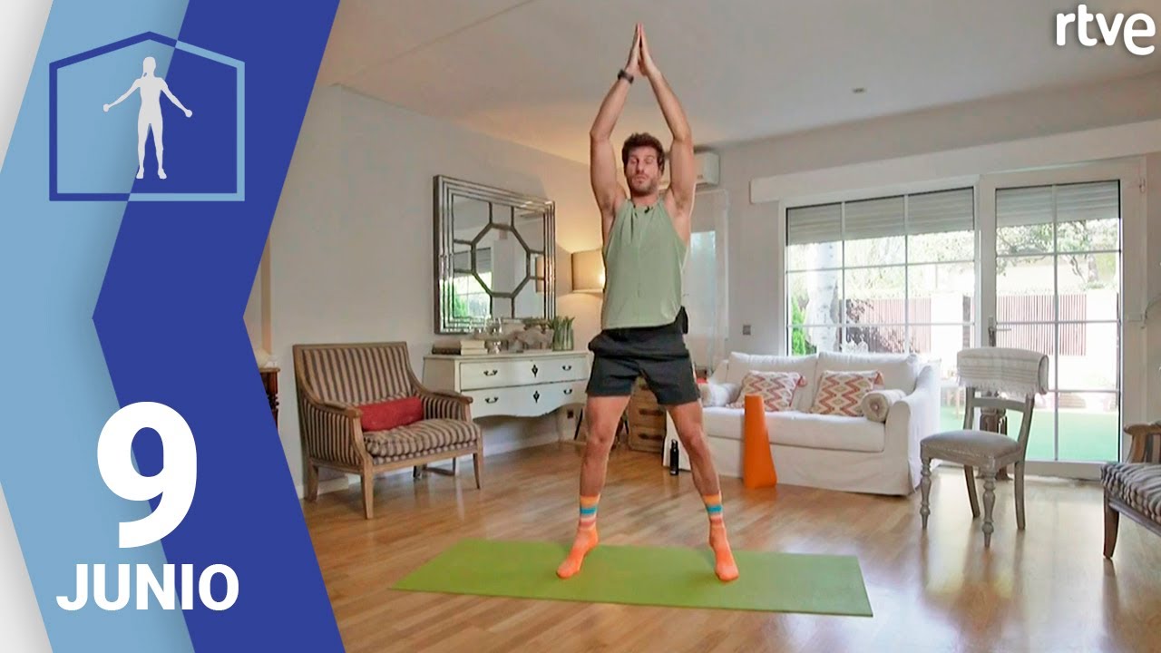 ENTRENAMIENTO 9 JUNIO | Fuerza piernas / abdominales | Muévete en casa