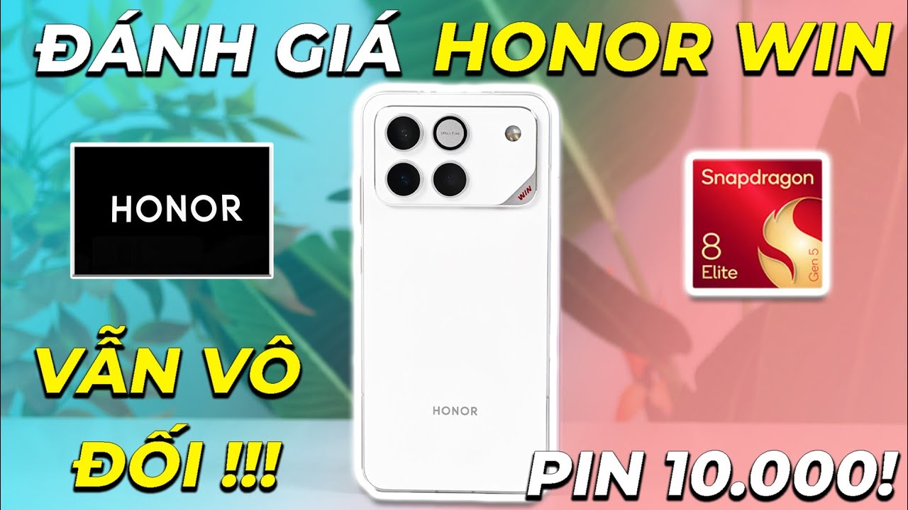 Đánh giá Honor Win: Vua phân khúc 15 triệu? Hiệu năng quá out trình!... Gaming phone toàn diện…