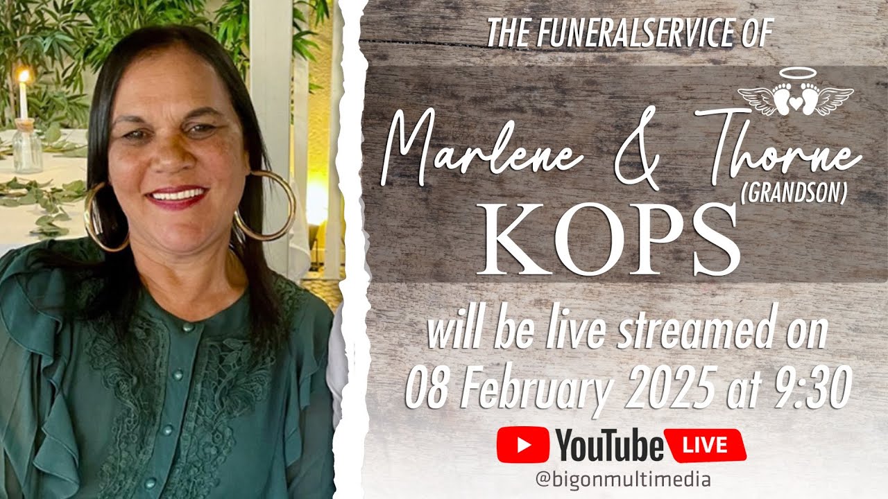 The Funeral Service of Marlene and Thorne Kops