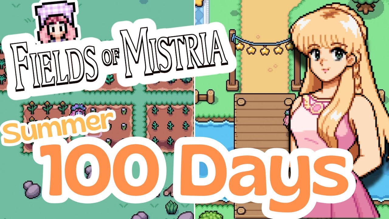 I Played 100 Days In Fields Of Mistria | Part 2 Summer