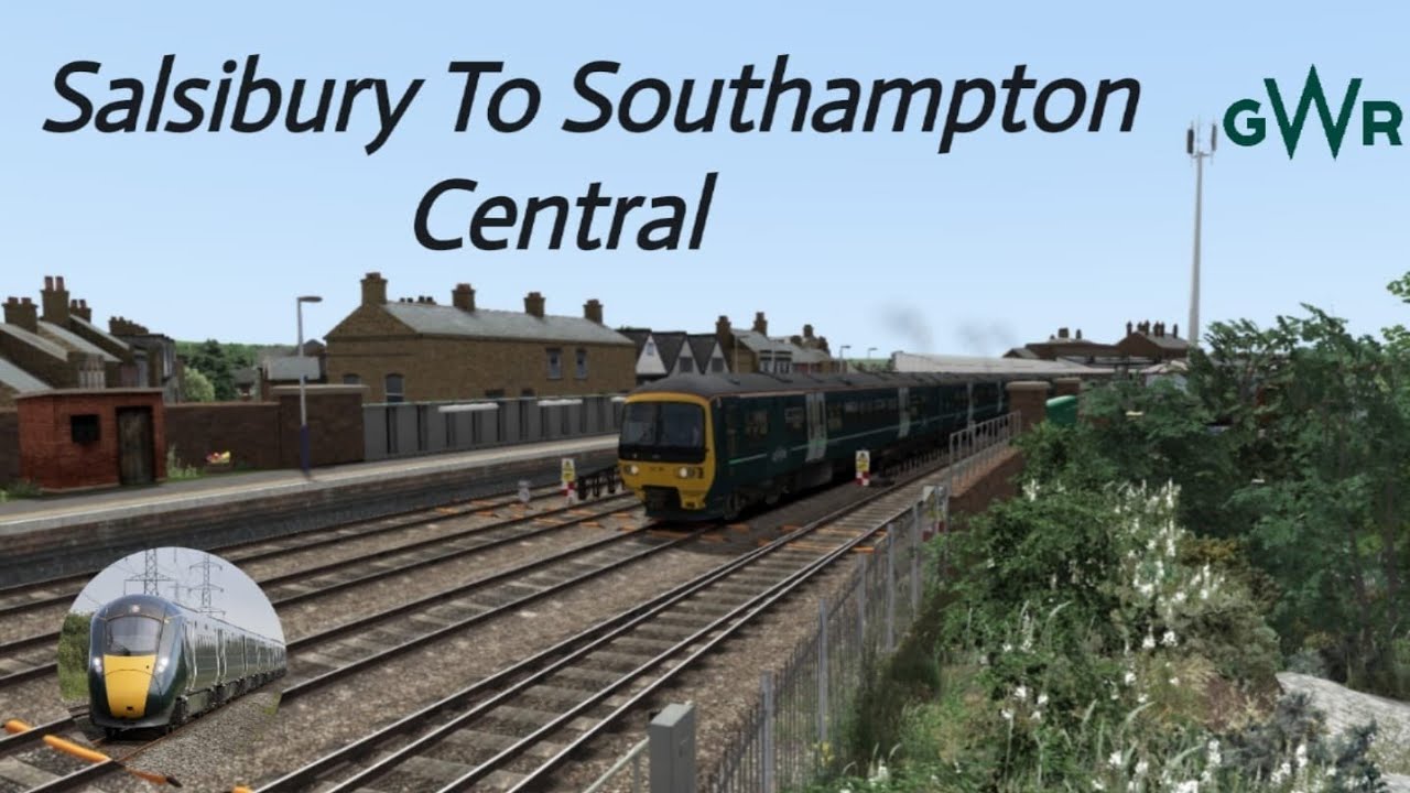 TS Classic Wessex Mainline: Salisbury To Southampton Central Class 166 GWR