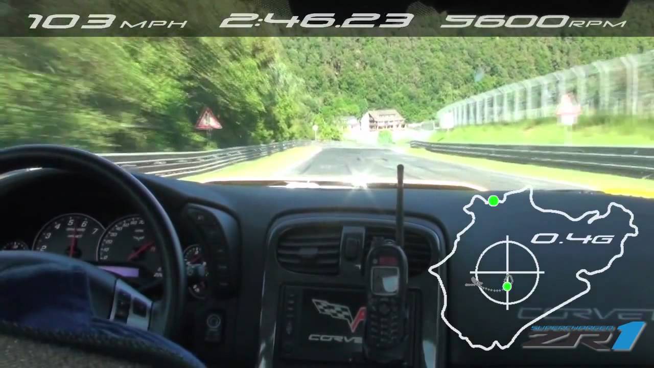 2012 Chevrolet Corvette ZR1 hits the Nürburgring