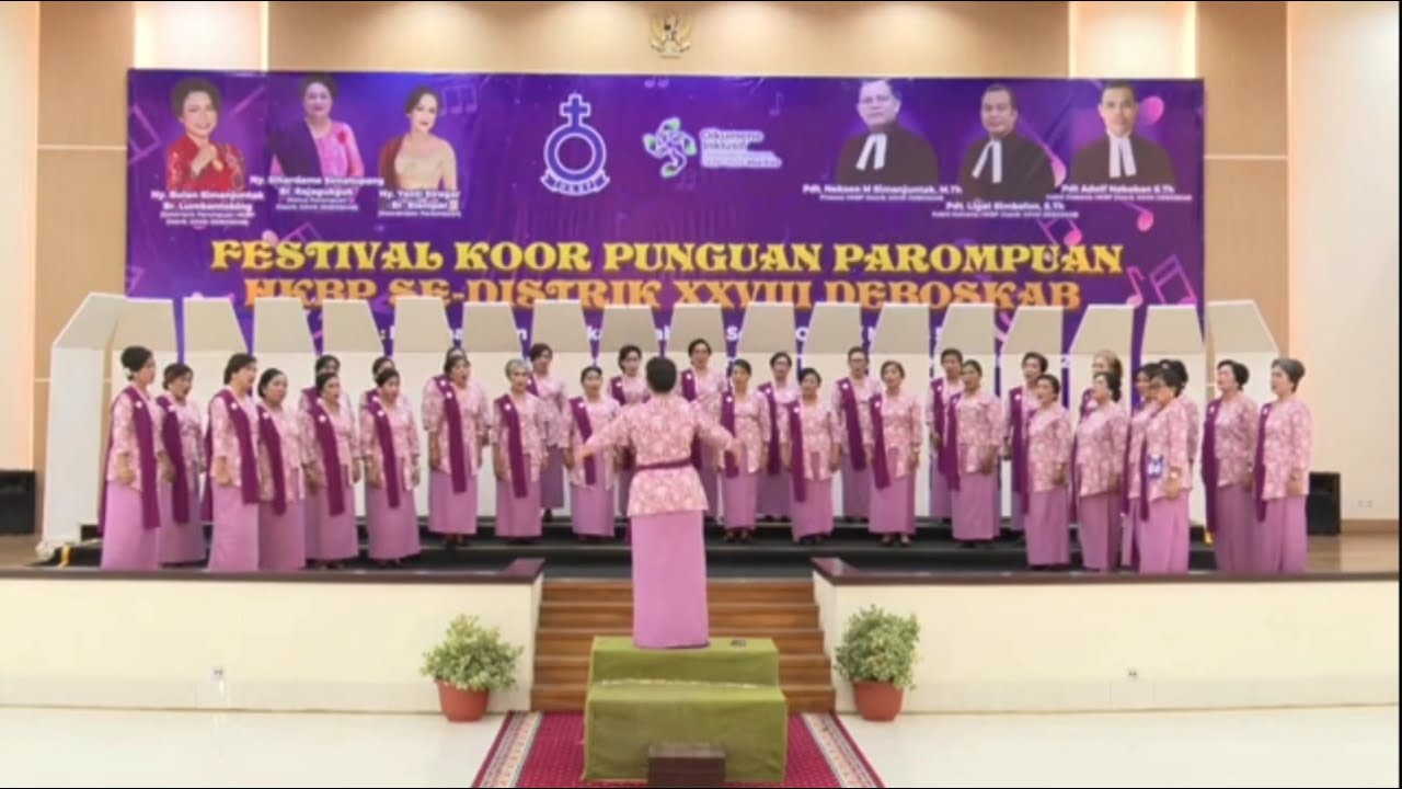 Juara 1 (Gold 1) Festival Koor Perempuan HKBP Distrik XXVIII Deboskab