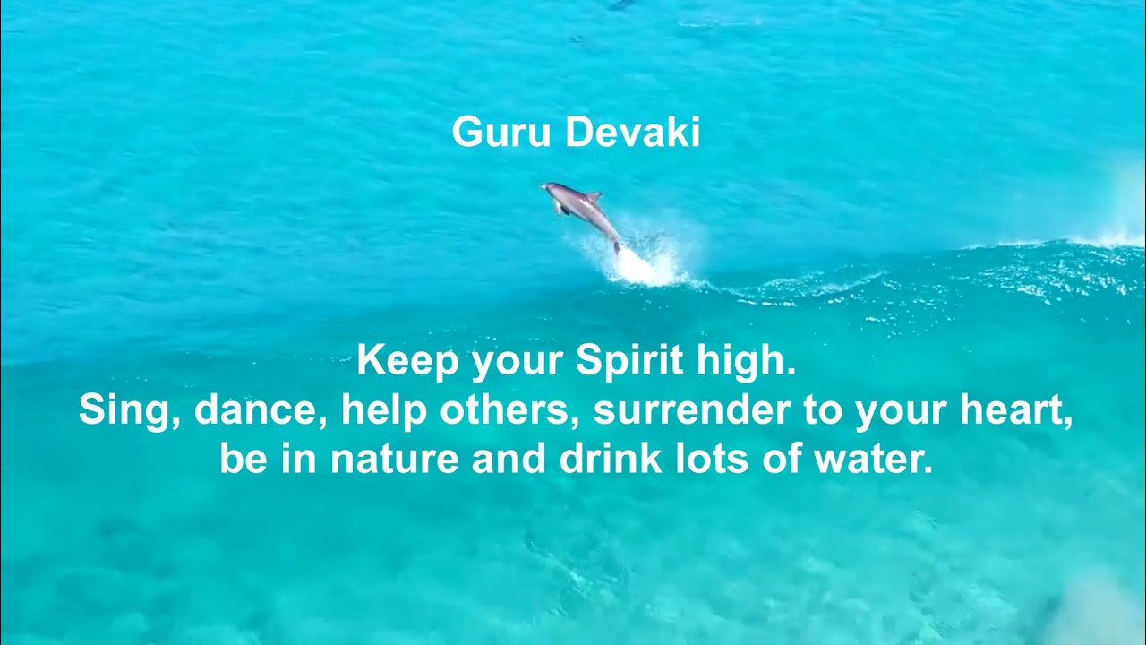 Guru Devaki and Dolphins