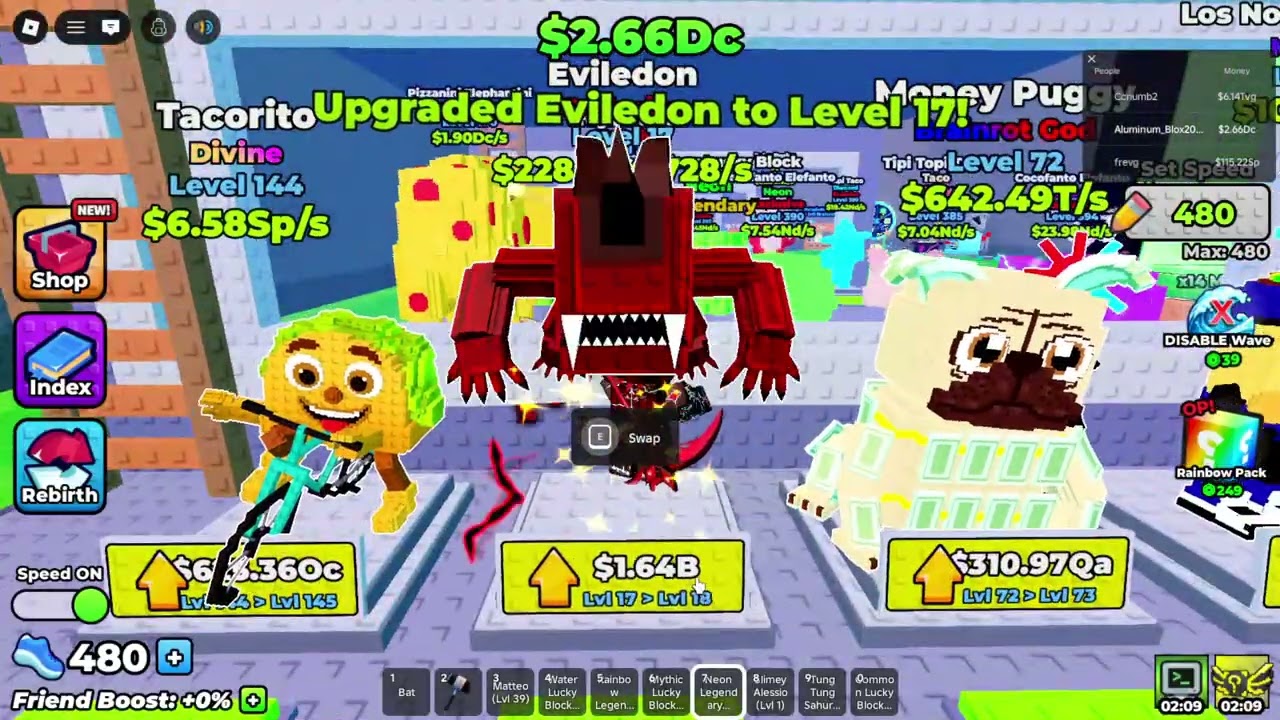 I got a crazy gift in Escape Waves for Lucky Blocks!