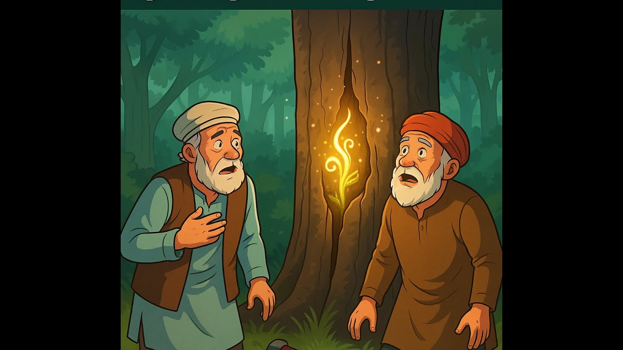 Woodcutters Discover Nature's Reward in the Forest/The Honest Woodcutters and the Magical Tree Story