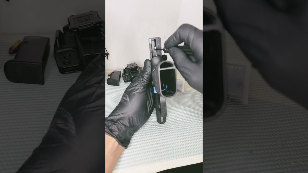 Установка затыльника на Glock 43x