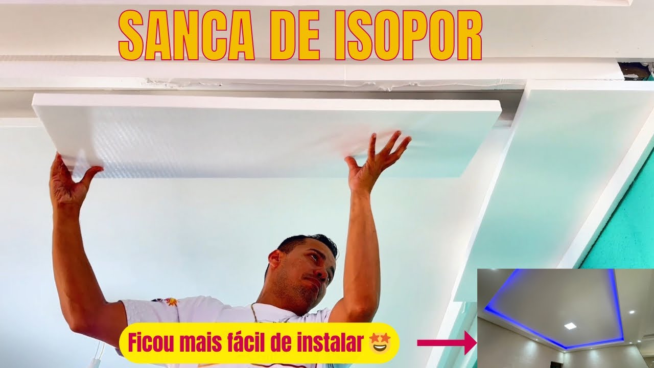 Passo a Passo: Criando uma Sanca de Isopor Moderna para Iniciantes
