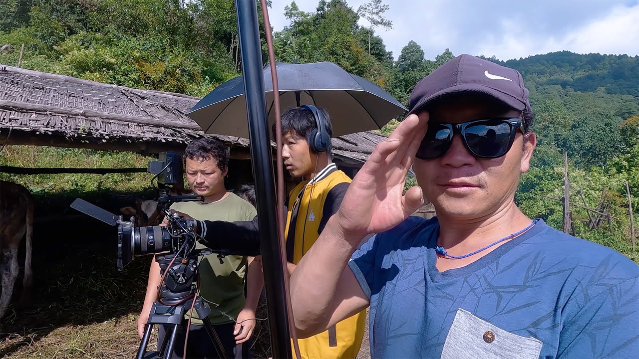 on the sets of KHARK || lives of the Himalaya ||  धाराबाहिक टेलिश्रङ्खला खर्कको छायांकन स्थलमा