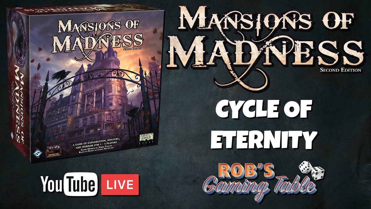 Mansions of Madness 2nd Ed. Cycle of Eternity Playthrough