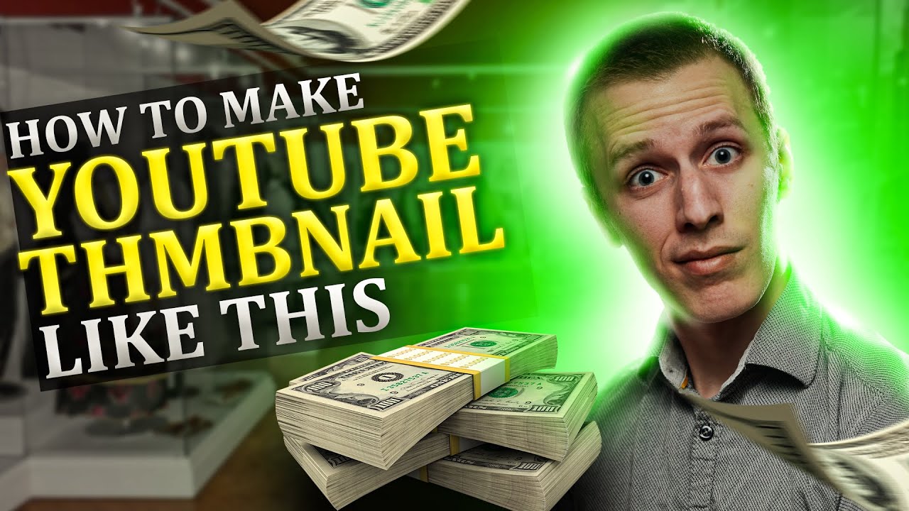 How to make best thumbnail for you tube videos \ PHOTOSHOP TUTORIAL for beginners
