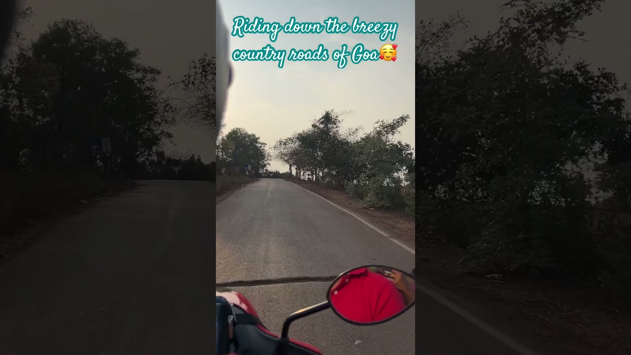 Goa Breezy Country Ride 😎❤️Rent a Bike and enjoy😎🏖️