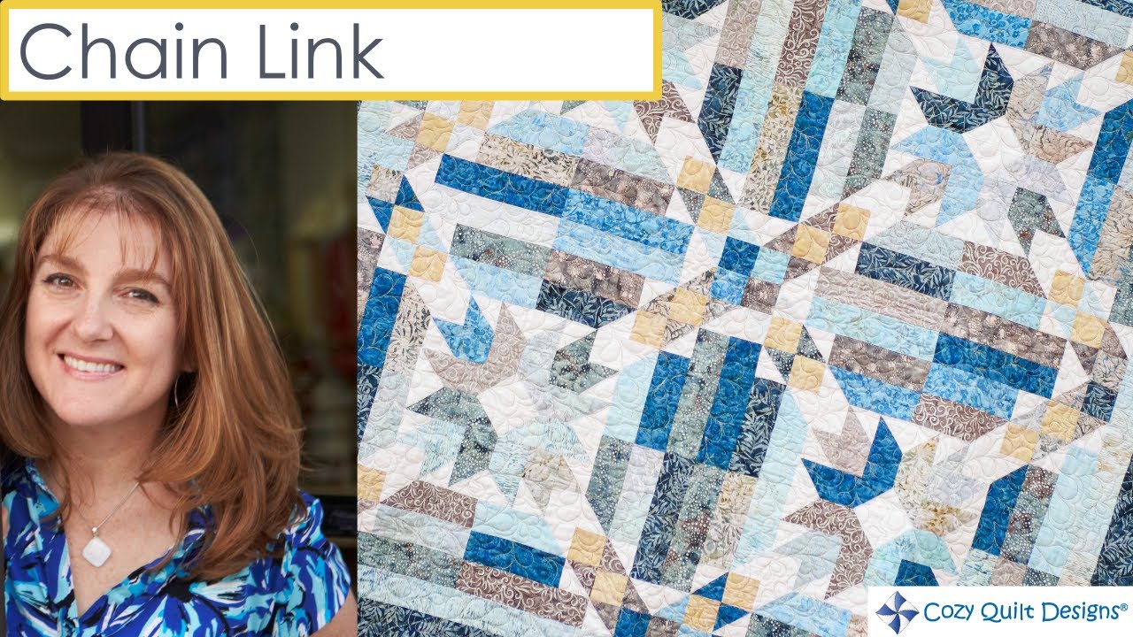Chain Link - Strip Presentation by Cozy Quilt Designs