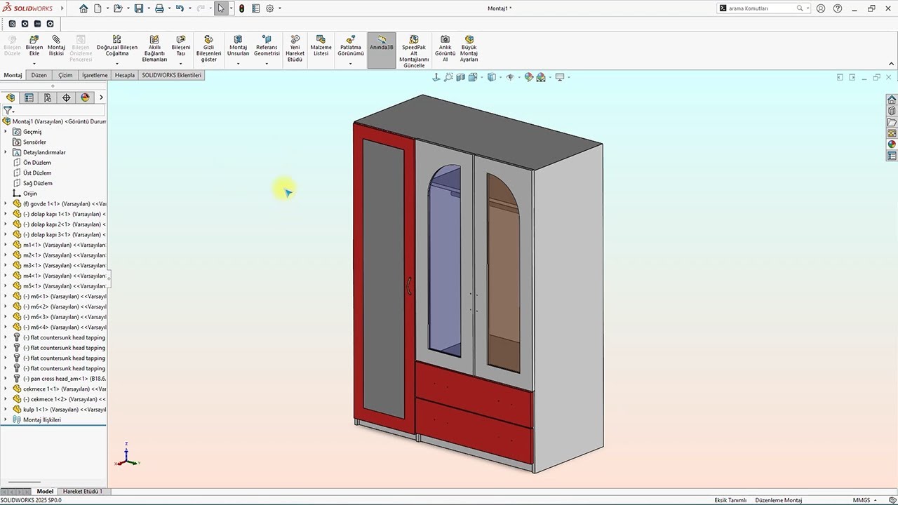 Yeni Dolap Tasarım wardrobe 